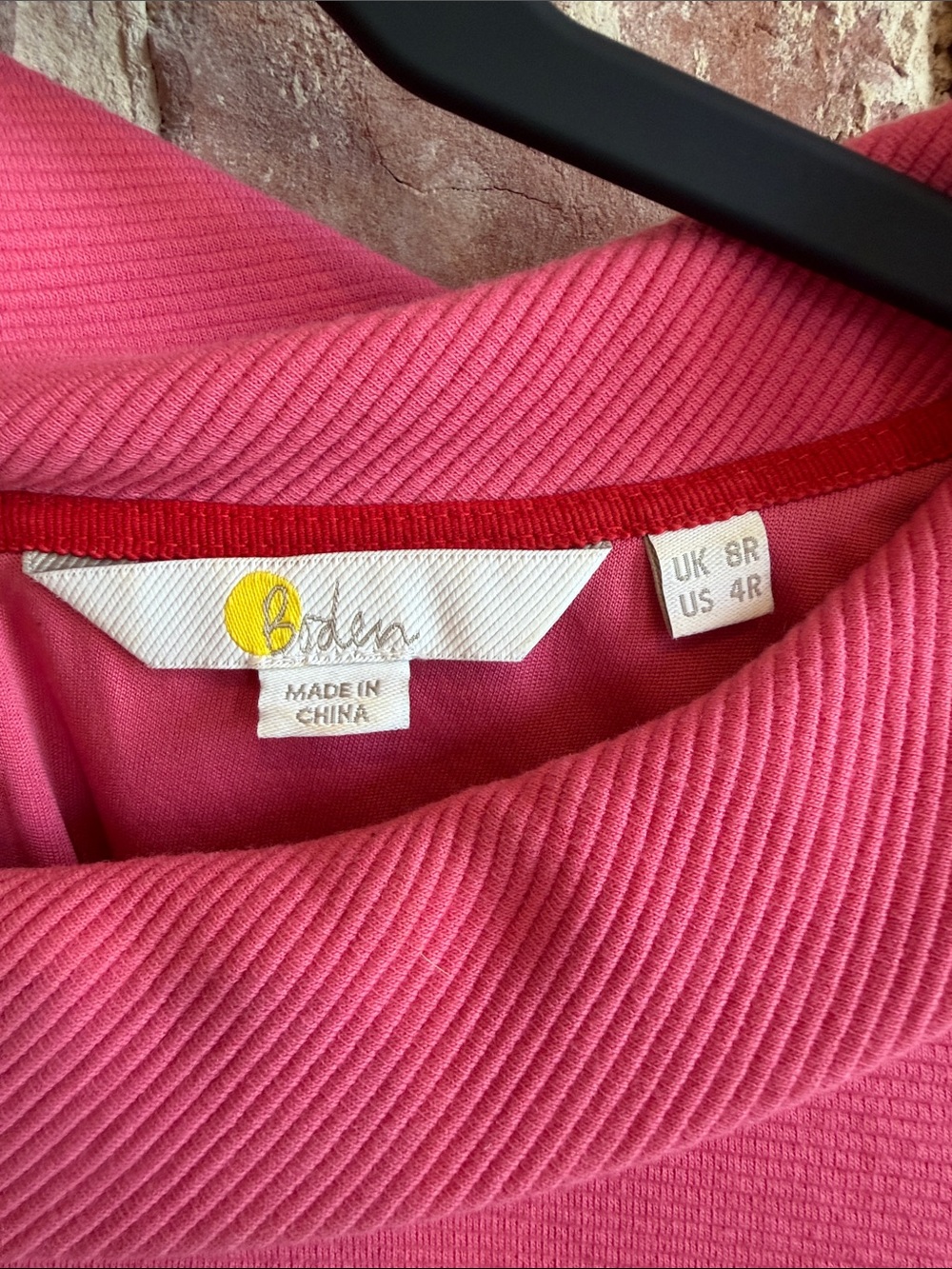 Boden Daisy Ottoman dress in pink - Picture 2 of 9